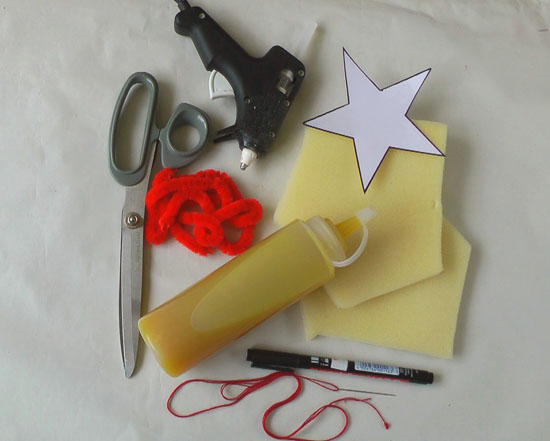 Movil de estrellas